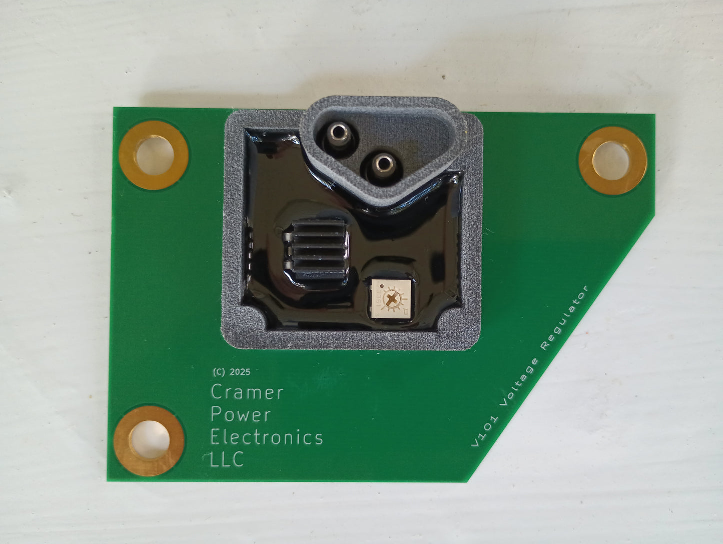 V101 voltage regulator top view